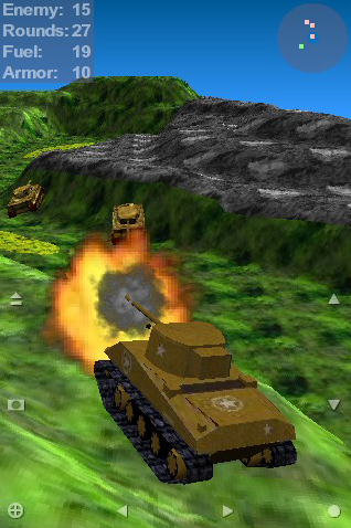 In Tank Ace 1944 you command a World War II tank charging to occupy the 