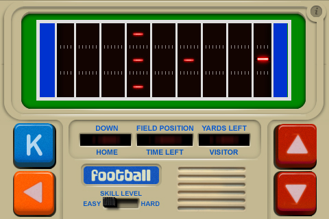 original handheld football game