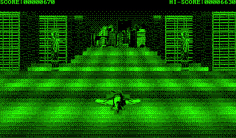 8-bit games - flying screen