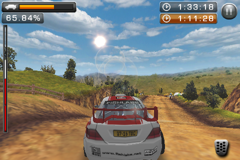 rally master pro lense flare