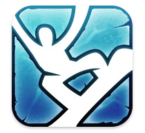 x2 snowboarding logo icon