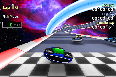 orion racer screen