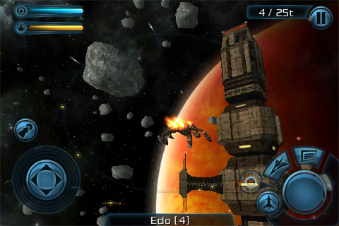 Space games like Galaxy on Fire 2 but multiplayer : iosgaming