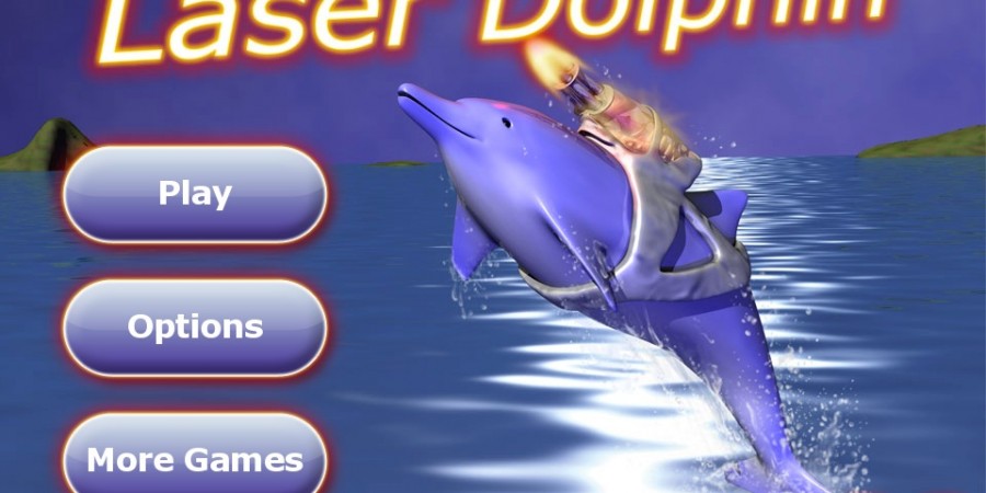spongebob laser dolphin