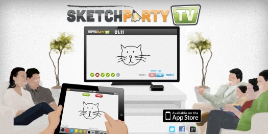 Sketchparty Tv Offers A Digital Pictionary Experience Using An Ipad