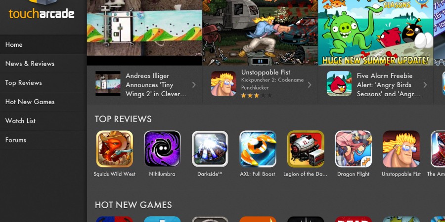 The TouchArcade App Goes Universal And Is Available Now | TouchArcade