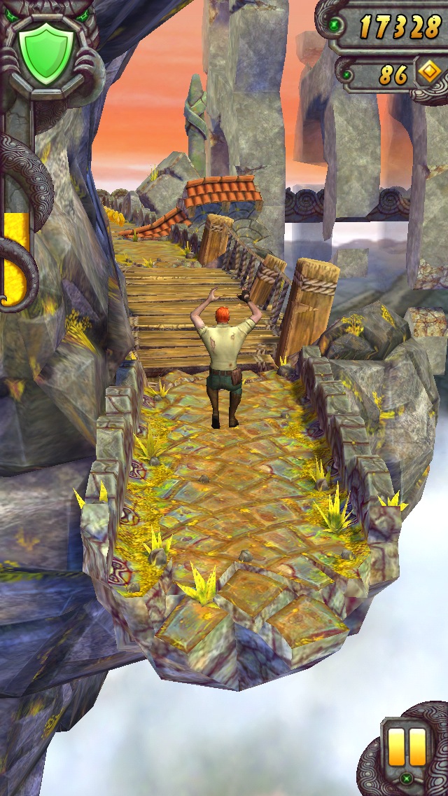 TEMPLE RUN 2 SPRINTS PASSING WIND