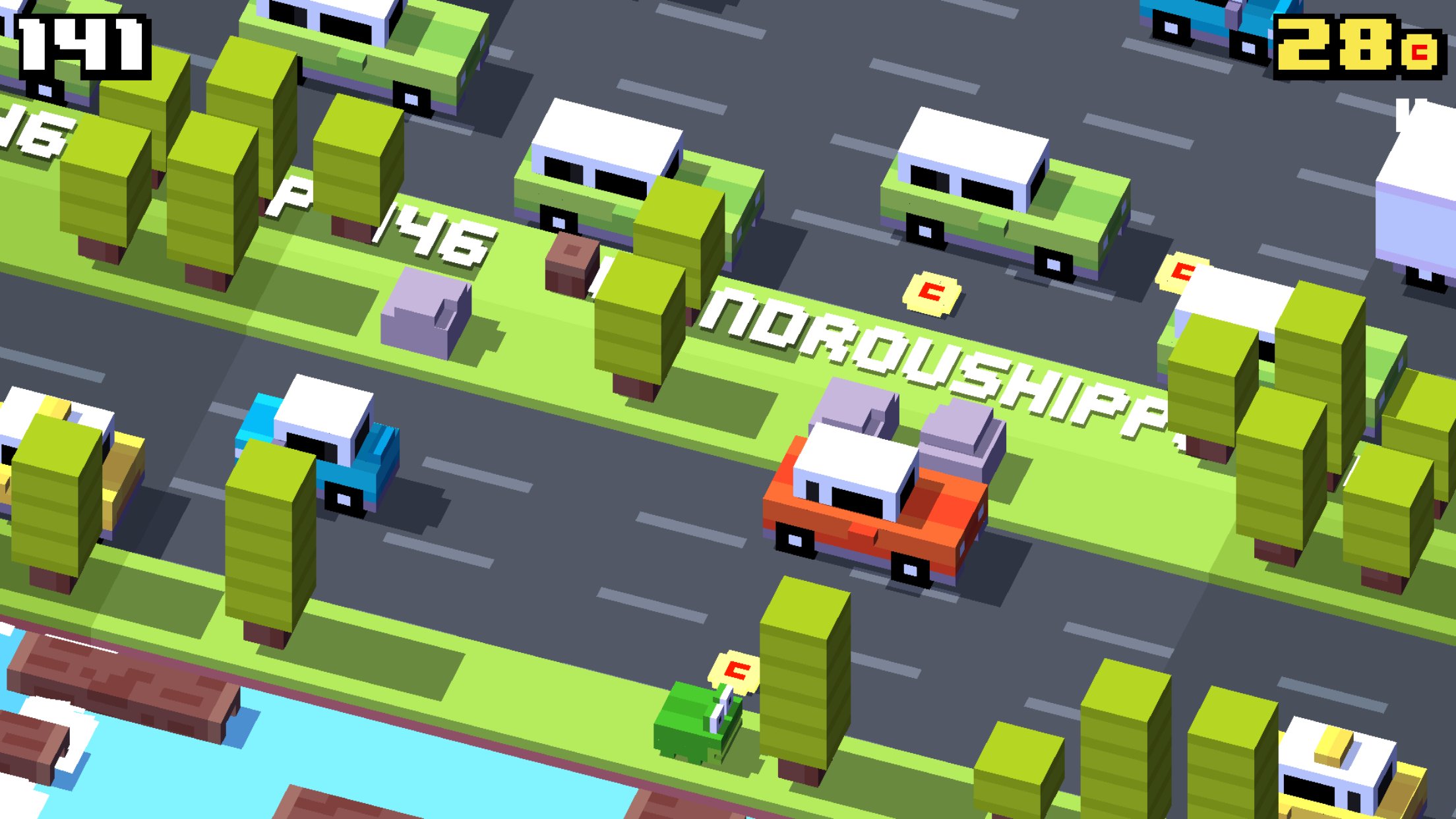 crossy road intro crossy road chicken facing front