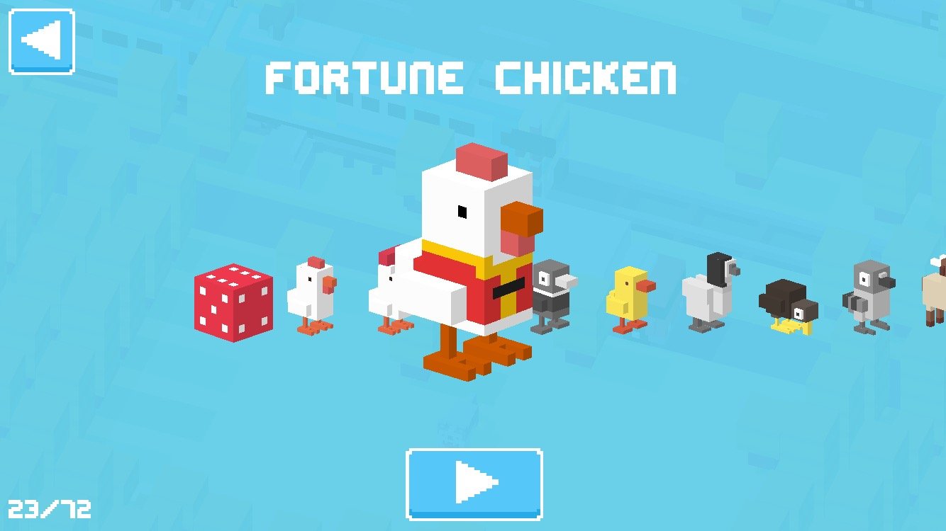 crossy road game friends mystery characters
