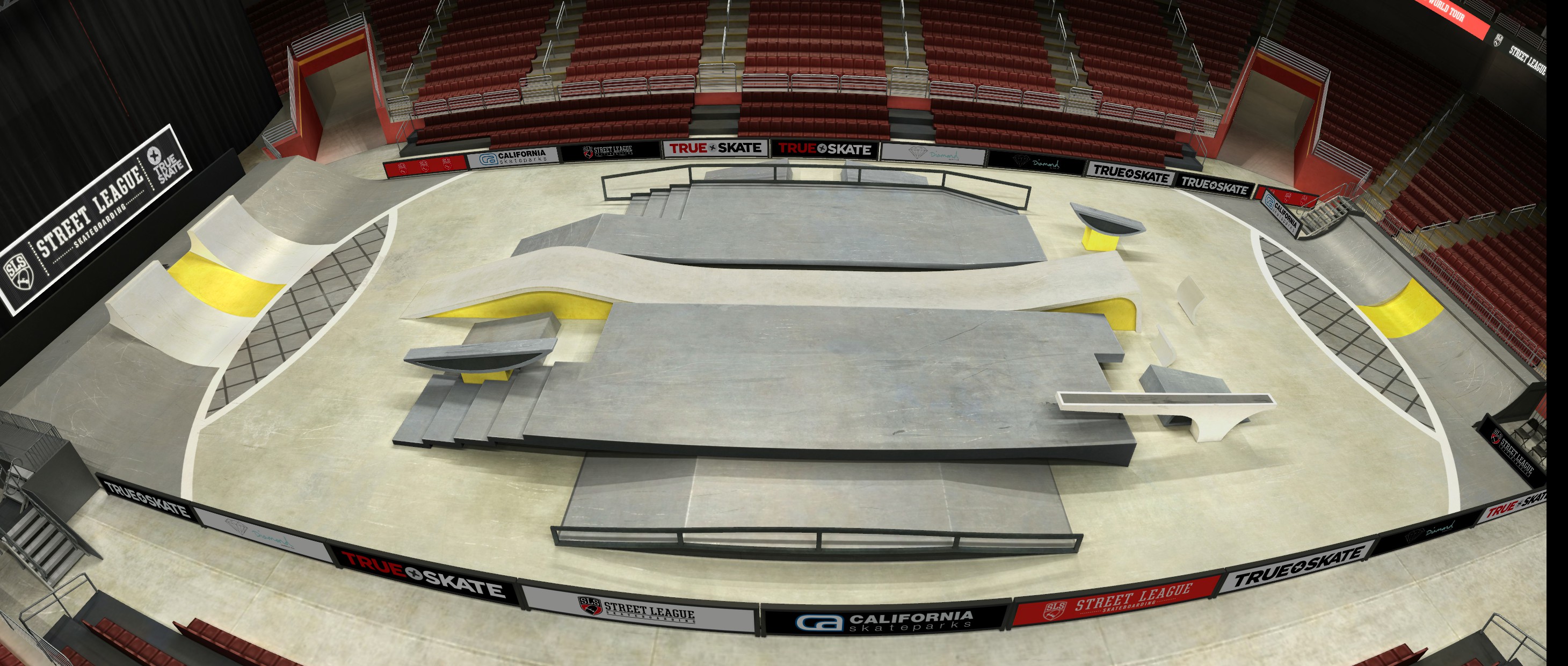 'True Skate' Gets the 2015 Street League Los Angeles Course Ahead of