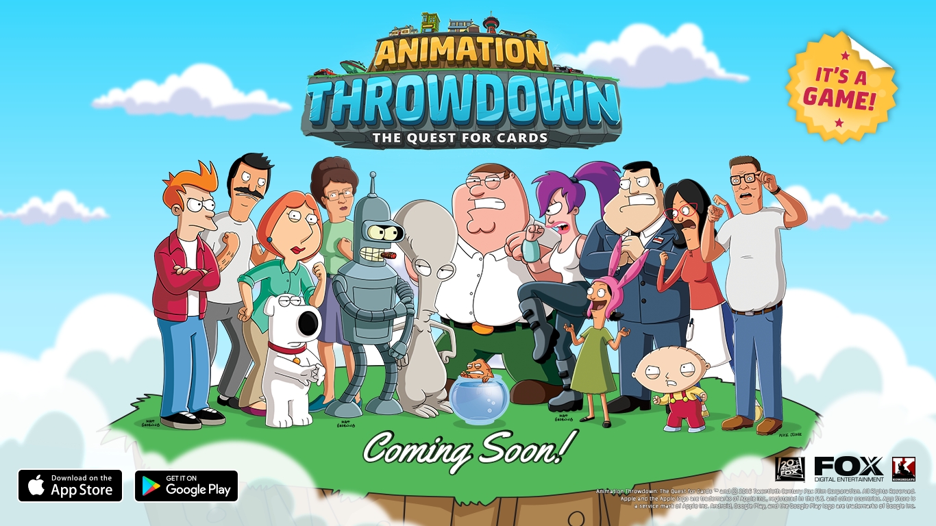 Kongregate's 'Animation Throwdown' is a CCG Combining Family Guy