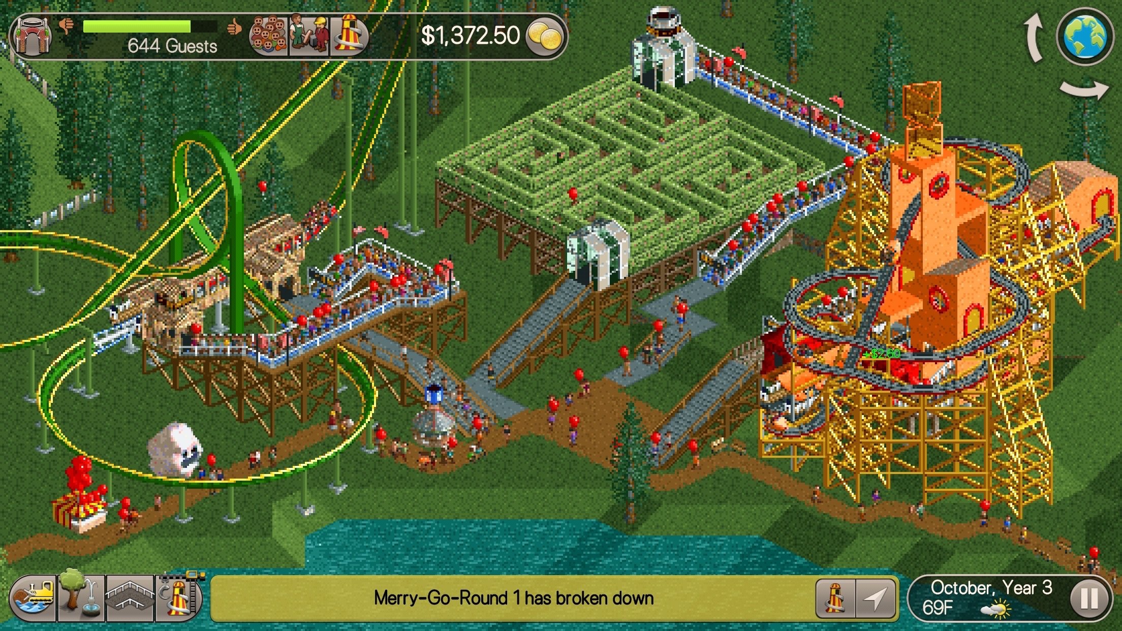 roller coaster tycoon 1 title theme