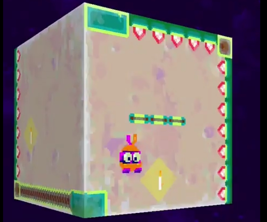 photo of Nitrome Reveals Their 2D Platformer on a Cube, 'Flat Pack' image