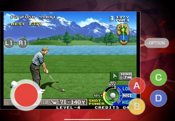 Classic Golf Game 'Top Player's Golf' ACA NeoGeo From SNK and