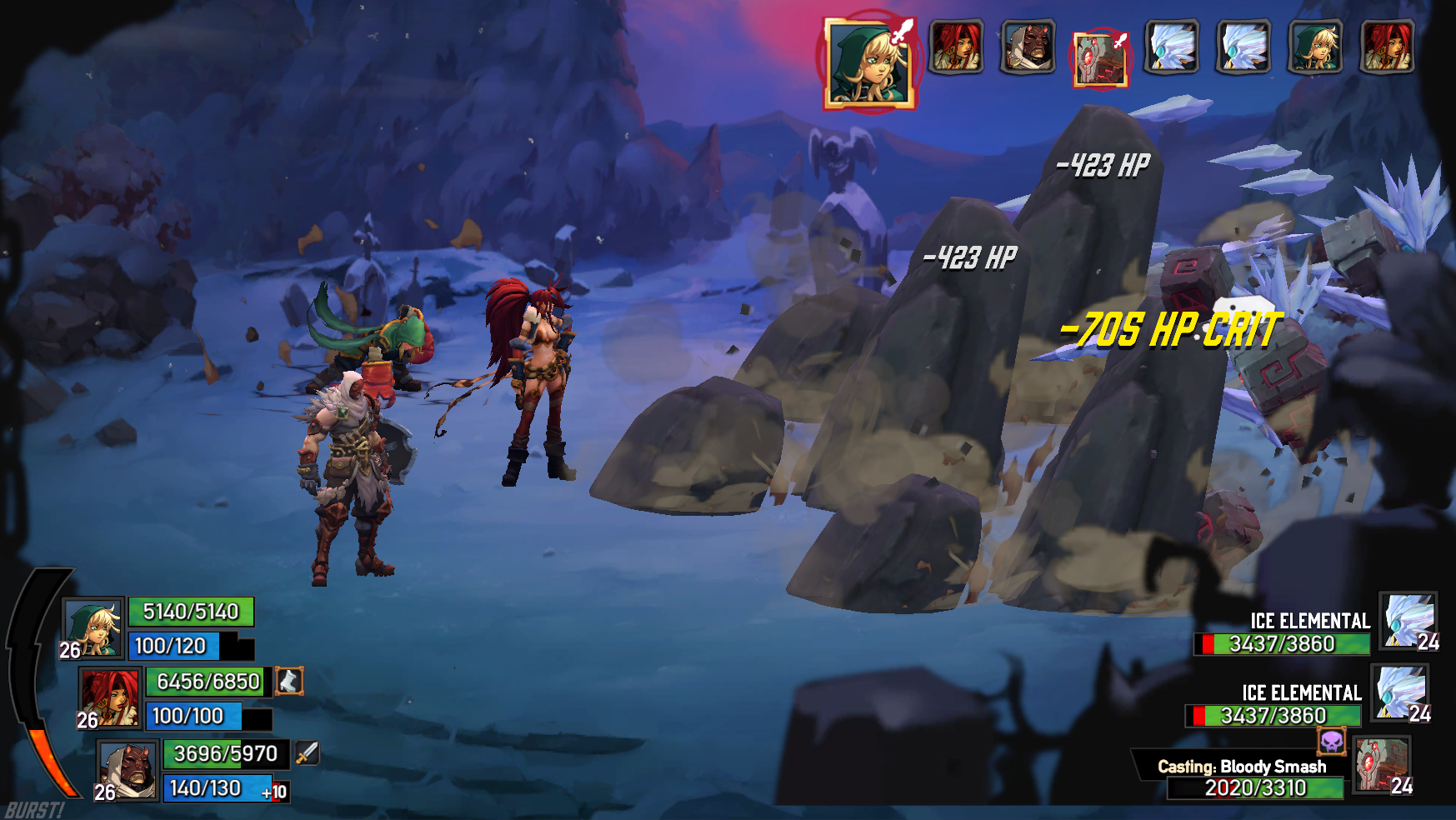 Battle chasers nightwar на андроид. Battle Chasers Nightwar Android Mod урон.