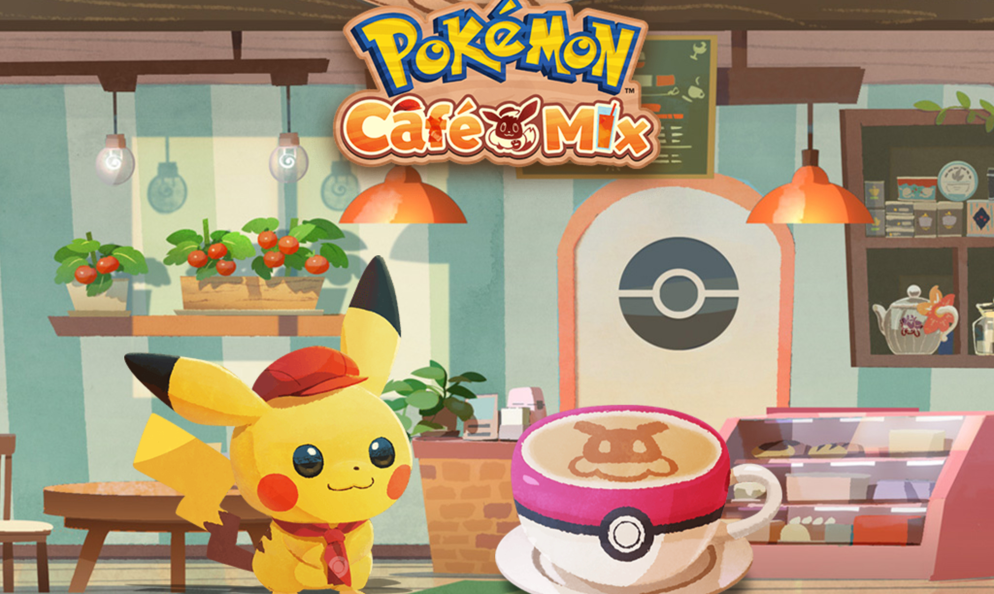 pokemon cafe mix all food