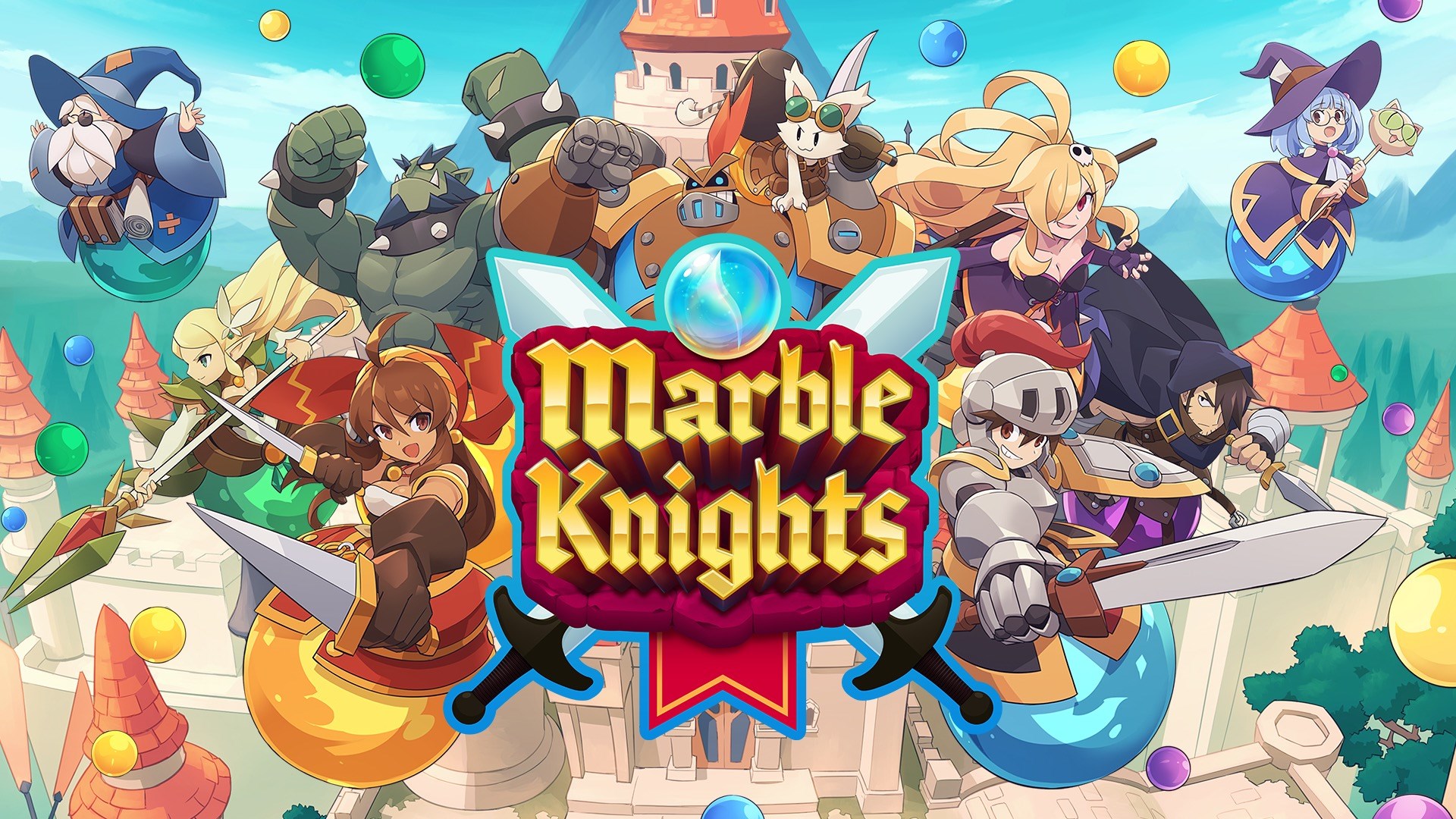 ‘Marble Knights’ from WayForward Is a Multiplayer Fantasy Adventure Game Out Now on Apple Arcade