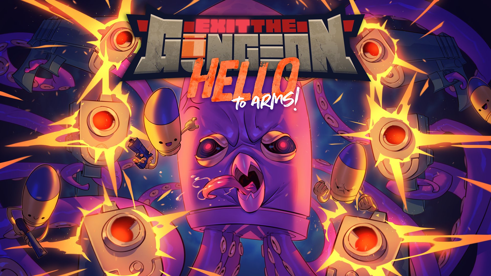 The ‘Exit the Gungeon: Hello to Arms’ Update Arrives This Friday on Apple Arcade Bringing In New Guns, Items, a New Mode, and More
