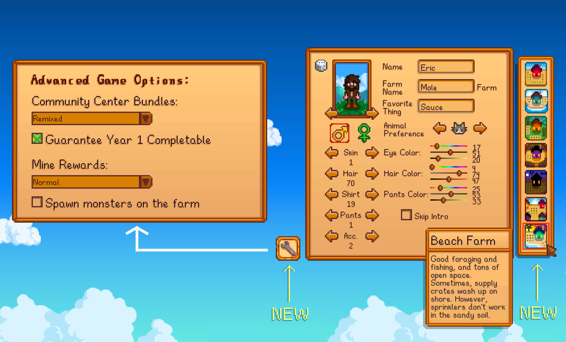 Stardew Valley 1 5 Will Have A New Farm Type And Advanced Game Options Menu Alongside All Previously Revealed Features Toucharcade