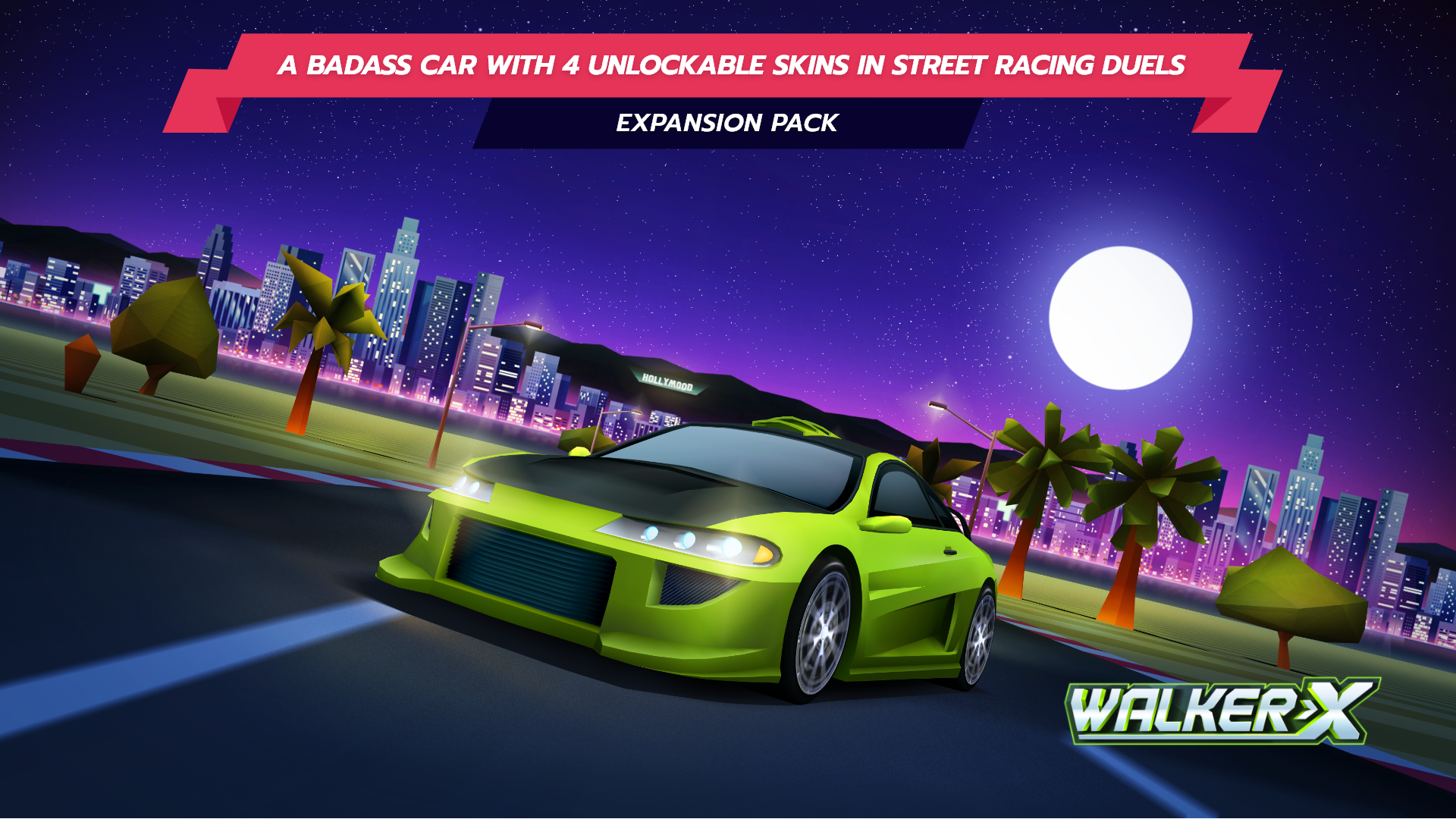 photo of ‘Horizon Chase’ Walker-X Expansion Pack Available Now As DLC Featuring 4 Unlockable Skins, a New Car, 8 Remixed… image